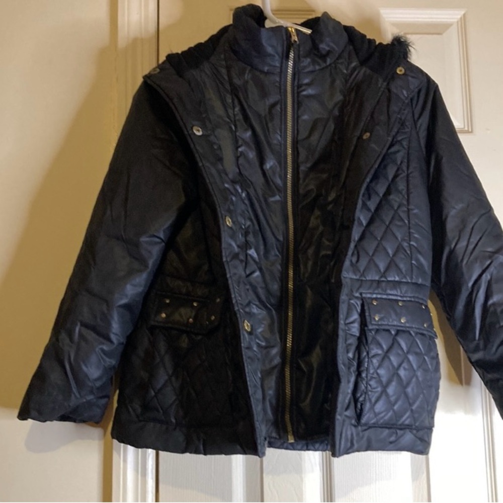 Girl’s Rothschild Black Puffer Jacket